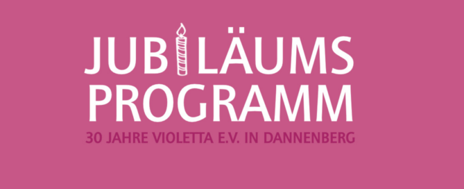 Das Veranstaltungsprogramm 2023 von Violetta Dannenberg zu sexualisierter Gewalt an Frauen, Mädchen und Jungen.
