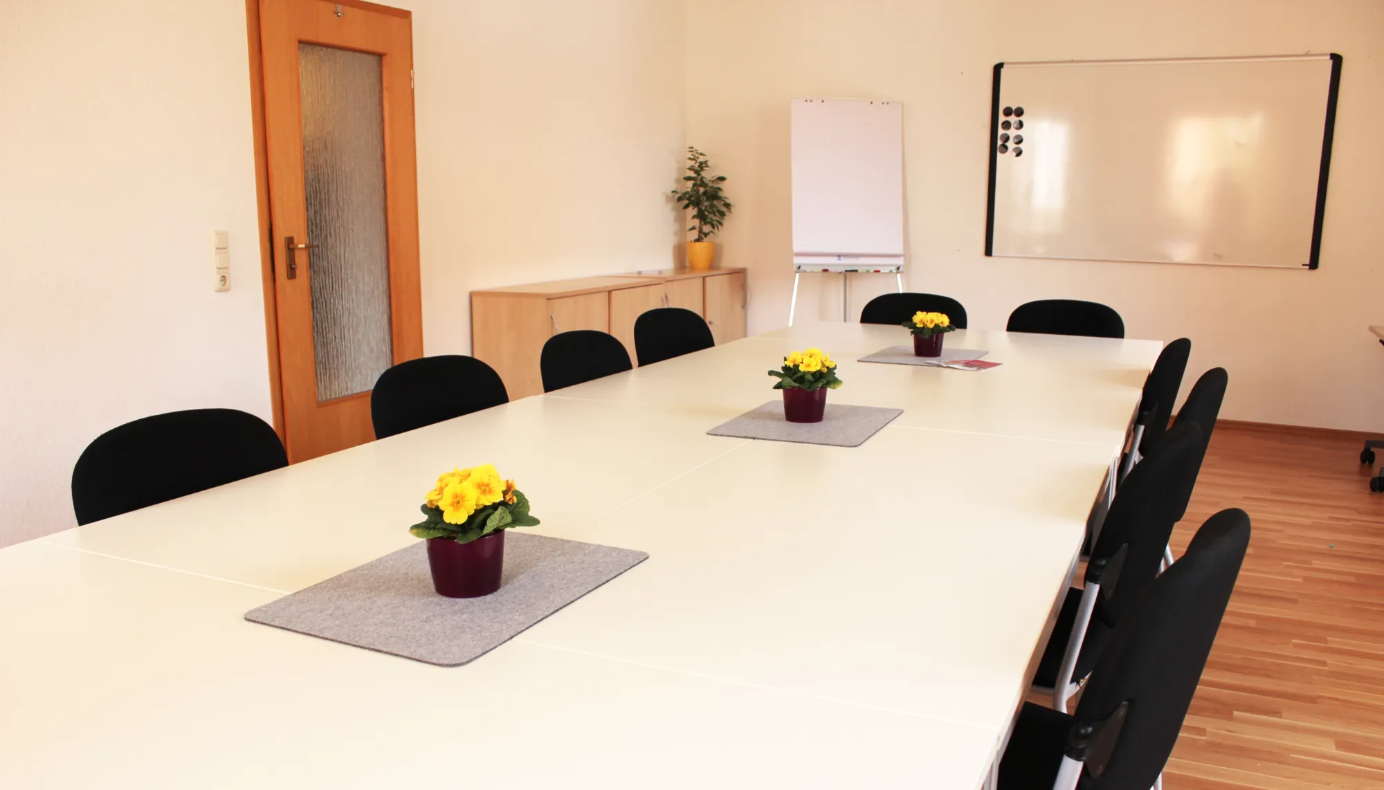 In Dannenberg haben wir neben unseren Büro- und Beratungsräumen auch einen großen Beratungsraum, den wir für Tagungen, Besprechungen und gruppen als Konferenzraum vermieten.